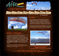 Air libre, biplace parapente